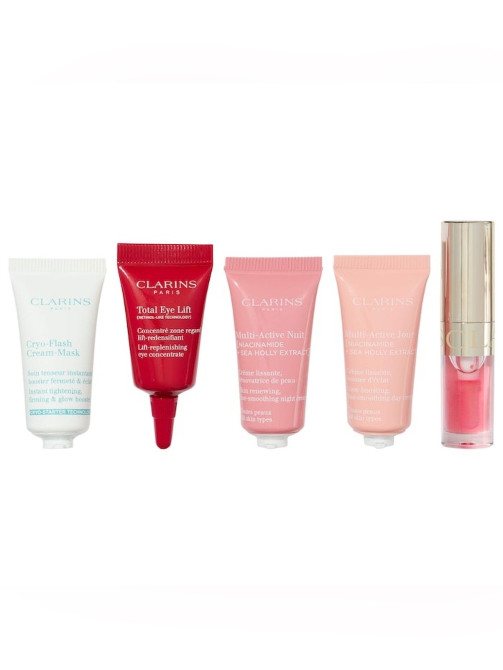 Clarins Travel-Size Lift and Glow 5 Piece Set
